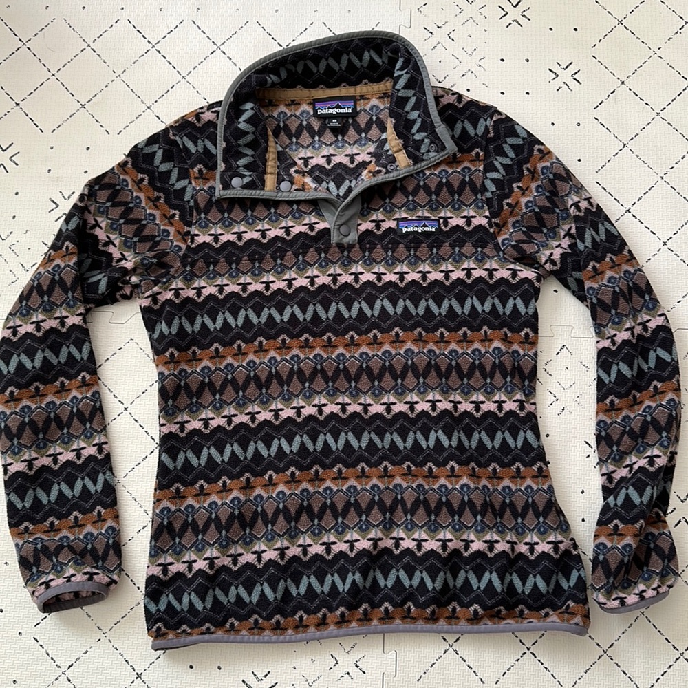 Patagonia Fleece Snap Pullover
